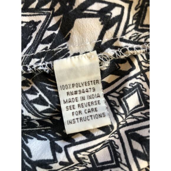 MAGIC Boho Maxi Skirt Sz M –Flowy Festival Vibes, Elastic Waist, Patchwork Print - Picture 9 of 9